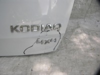 Skoda kodiaq 565 16 - 19 крышка багажника задний задняя бампер задний белый Цена, фото thumb