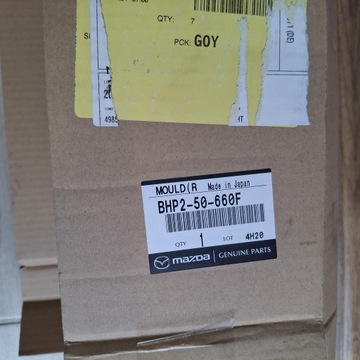 фото thumb №6, Планка t p bhp250660f mazda3 хром na дверь зад правая хром