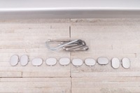 фото thumb №12, Jeep renegade рейлінги дахові 2015+ сріблястий