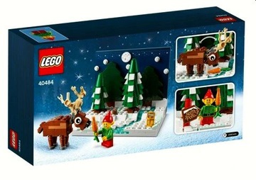LEGO 40484 Кирпичи на заднем дворе Санты, НОВИНКА