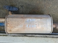 Citroen c3 iii 1.2 vti труба выхлопная гаситель psa4357 Доставка, фото thumb