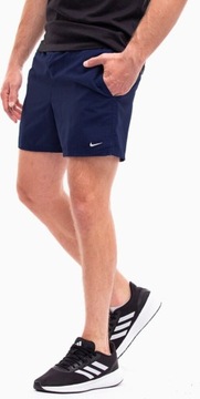 МУЖСКИЕ ШОРТЫ ДЛЯ ПЛАВАНИЯ NIKE 5 VOLLEY MIDNIGHT, ТЕМНО-СИНИЕ, размер M