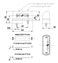 фото thumb №14, Лампа освітлення номерного знака реєстраційний led fristom ft-016