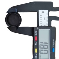 фото thumb №8, Заглушка датчика паркування 18-22mm |czarny| zaczepy|wcięcie|komplet 8szt