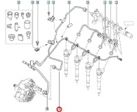 фото thumb №3, Шланг пального trafic ii vivaro 2.5 dci oryg