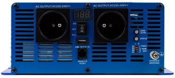 PRZETWORNICA NAPIĘCIA VOLT SINUS ECO 24V 230V 5000W (2500/5000W)