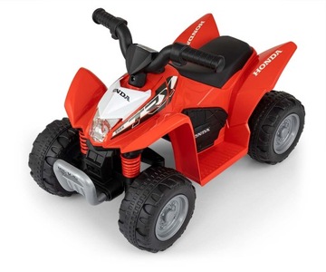 Milly Mally Аккумуляторный автомобиль Quad HONDA ATV Red