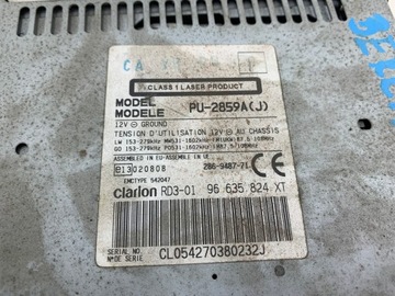 фото thumb №6, Peugeot 307 citroen berlingo радіо заводські cd 96635824xt