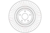 фото thumb №1, Trw тормозные диски тормозные 2szt infiniti fx 37 awd