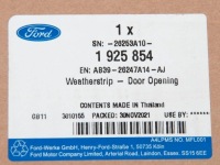 фото thumb №4, Прокладка права двері задня ranger 11-15