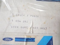Ремені безпеки ford fiesta 1989-1996 оригінальний номер 1654262 Недорого, фото thumb