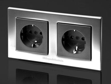 GigaWatt G-044 Шуко Дуплекс. Розетка.