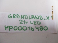 фото thumb №9, Лампа лампи opel grandland x 21r led yp00016580 yp00016480 права ліва задня