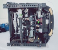 Сиденье левое  перед черная полукожа подогрев массаж citroen c5 3 x7 европа в Украине, фото thumb