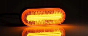 LAMPA OBRYSOWA KĄTOWA LED FT-070 ŻÓŁTA FRISTOM ADR