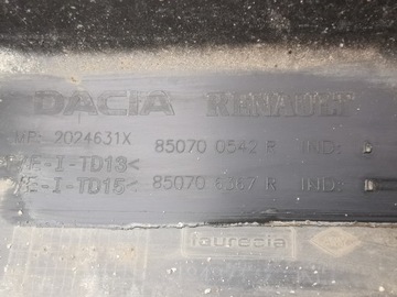 фото thumb №6, Планка бампера зад dacia duster ii 2 оригінал накладка