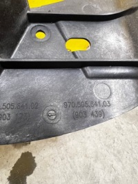 фото thumb №10, Направляющая усилитель бампера задняя заднего porsche panamera 970 i lift