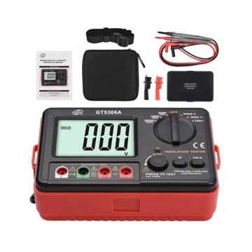 УЗО ТЕСТЕР ИЗОЛЯЦИИ AC DC LCD ИЗМЕРИТЕЛЬ СОПРОТИВЛЕНИЯ