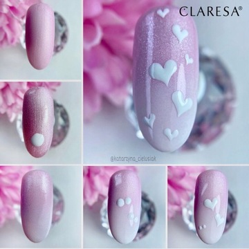CLARESA lakier hybrydowy do paznokci LOVE STORY 3