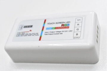 Светодиодный контроллер RGB, сенсорный радиоуправление 12–24 В