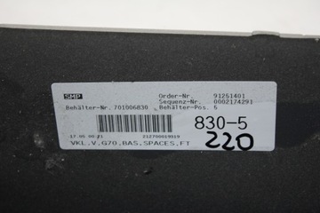 фото thumb №12, Бампер перед bmw g70 eu c67 spacesilver