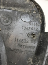 Bmw 5 f10 f11 решітка бампера праві перед 7342412 Київ, фото thumb