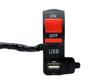 Выключатель с зарядным устройством USB 5 В постоянного тока 2 А