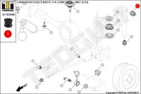 Кронштейн амортизатора land rover Недорого, фото thumb