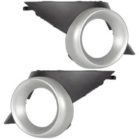 фото thumb №5, X2 решётка рамка заглушка решётка галоген хром l+p peugeot 207 sport rc sw