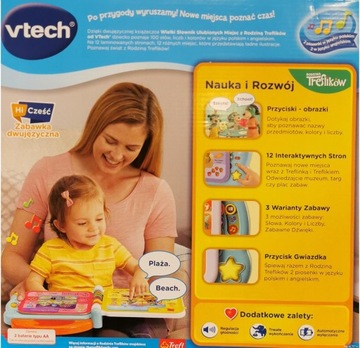 VTECH WIELKI SŁOWNIK 100 ULUBIONYCH MIEJSC 61561