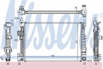 фото thumb №9, Радіаторів води nissens 66869