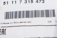 фото thumb №8, Bmw 4 f36 нижня середня молдинг бампера передній 51117315473 7315473