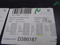 фото thumb №6, Bmw 6 m6 f06 10-18 боковина оббивка двері лівий перед червона шкіра європа