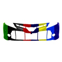 фото thumb №1, Бампер toyota camry 09.11- w цвет