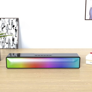 Компьютерный динамик Bluetooth 5.1 с динамическим RGB-аудио