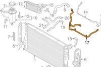 фото thumb №9, Bmw x1 e84 холодоагент охолоджуюча рідина труба шланг 17127639027 7639027 oem