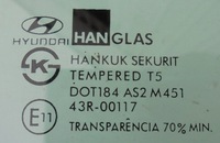 фото thumb №2, Hyundai coupe ii 02 r стекло боковая дверь правая перед