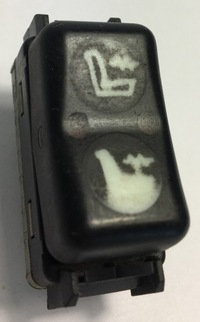 фото thumb №1, Кнопка выключатель подогрев сидений mercedes r129 w124 w126 1298207510