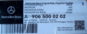 фото thumb №4, Sprinter 906 907 радиаторов