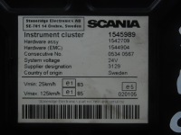 фото thumb №4, 1545989 счетчик приборная панель scania r 420