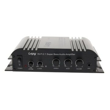 Wzmacniacz stereo audio DC 12V Mini 2x45W Regulacja głośności