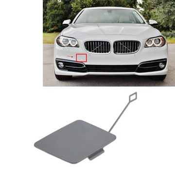 фото thumb №12, Заглушка фаркоп буксировочный передней бампера 51117332682 заменитель