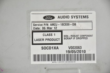 фото thumb №3, Радіо радіопрогравач sony ford am2t-18c939-db
