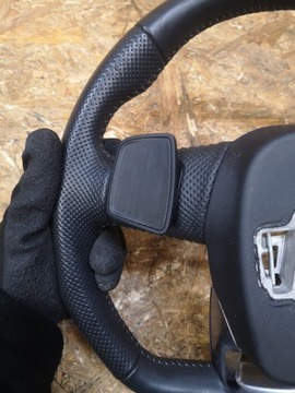 фото thumb №8, Audi q5 80a кермо s-line пелюстки шкіра 80a419091ae