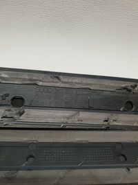 фото thumb №12, Audi a4 allroad b8 8k 08-11 накладка порог молдинг dekor na порог комплект