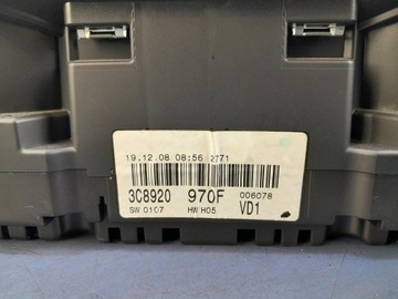 фото thumb №4, Vw passat cc спідометр  прилади 3c8920970f