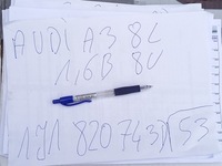 фото thumb №6, Шланг кондиціонер audi a3 8l 1,6b 8v 97-03r