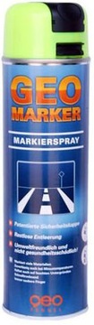 Краска аэрозольная флуоресцентная геодезическая ДЛЯ МАРКИРОВКИ GEO MARKER YELLOW 500мл