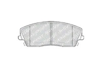 фото thumb №1, Delphi комплект гальмівних колодок ham. перед chrysler 300 c