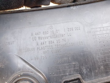 фото thumb №8, Mercedes v-klasa w447 vito панель под лобовым стеклом верх dół европа